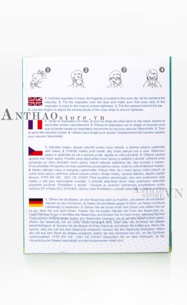  Hộp Khẩu Trang Kichy FFP2 Dành Cho Trẻ Em 20 cái/1 hôp-TPSRTE20423 