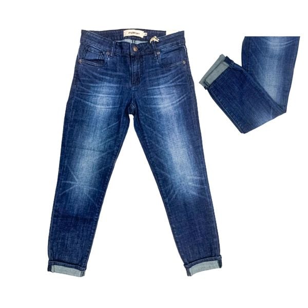  Quần Jean Vnxk 9 Tấc Lật Lai-FSQF9072225 