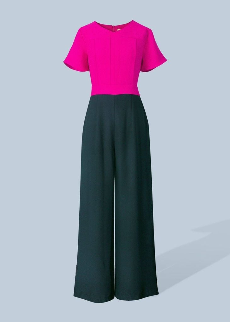 Jumsuit Katosa Phối Màu-KTS32102243