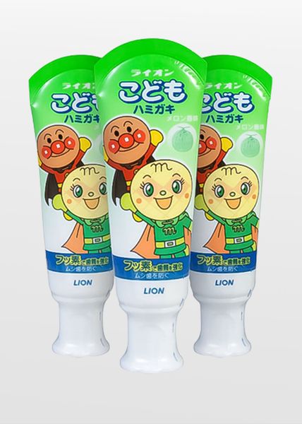  Tuýt Kem Đánh Răng Trẻ Em Lion Dưa 40G - JKDRD10211023 