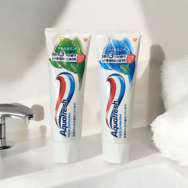  Tuýp Kem Đánh Răng Aquafresh 140g 2 Mùi-TDAQ240824 
