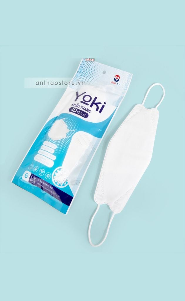 Thùng Khẩu Trang Yoki 4D 4 Lớp 30 Gói(300 cái)-TPSTTYK423