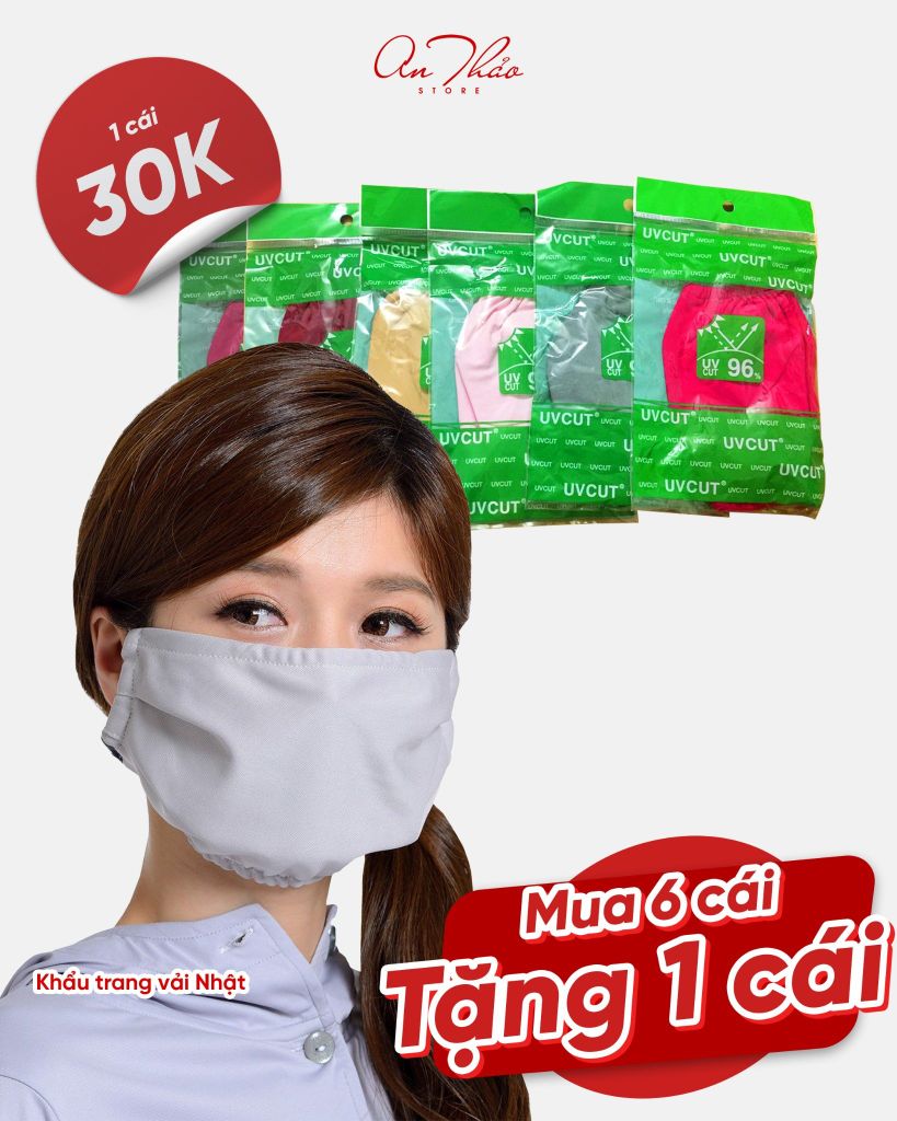 Khẩu Trang Vải Hàng Nhật -JPKT260321HG