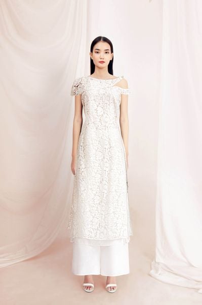  Áo Dài Mentosa Cúc Khôi-MTS231122401 