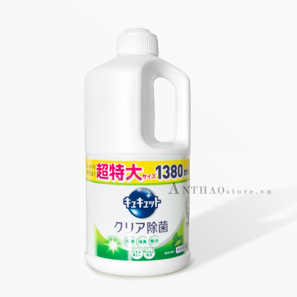 Chai Nước Rửa Chén Kao 1380ml Nhiều Mùi-TDRC040724