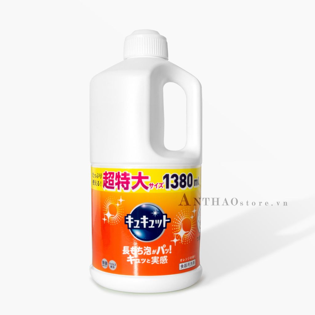 Chai Nước Rửa Chén Kao 1380ml Nhiều Mùi-TDRC040724