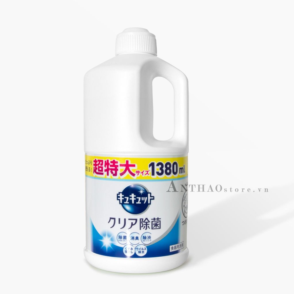 Chai Nước Rửa Chén Kao 1380ml Nhiều Mùi-TDRC040724