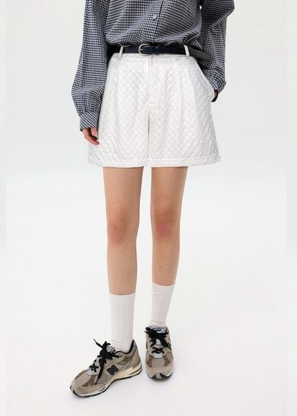  Quần Ted Short Cotton Thêu-TED2210325 