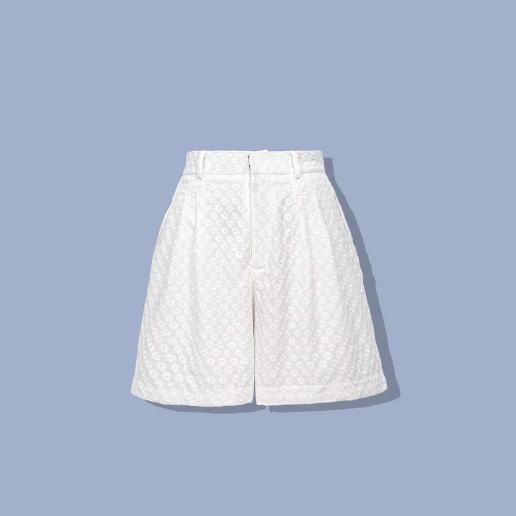 Quần Ted Short Cotton Thêu-TED2210325