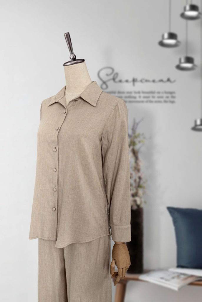 Set Anthela HomeWear Sơ Mi Basic 3 Màu-ATL32509242
