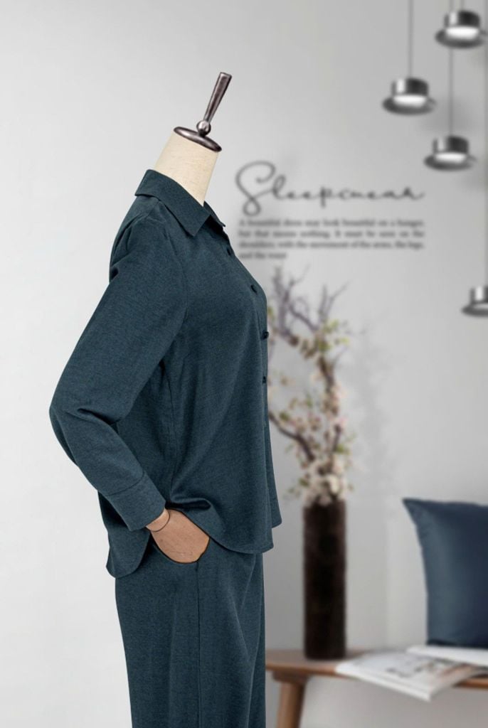 Set Anthela HomeWear Sơ Mi Basic 3 Màu-ATL32509242