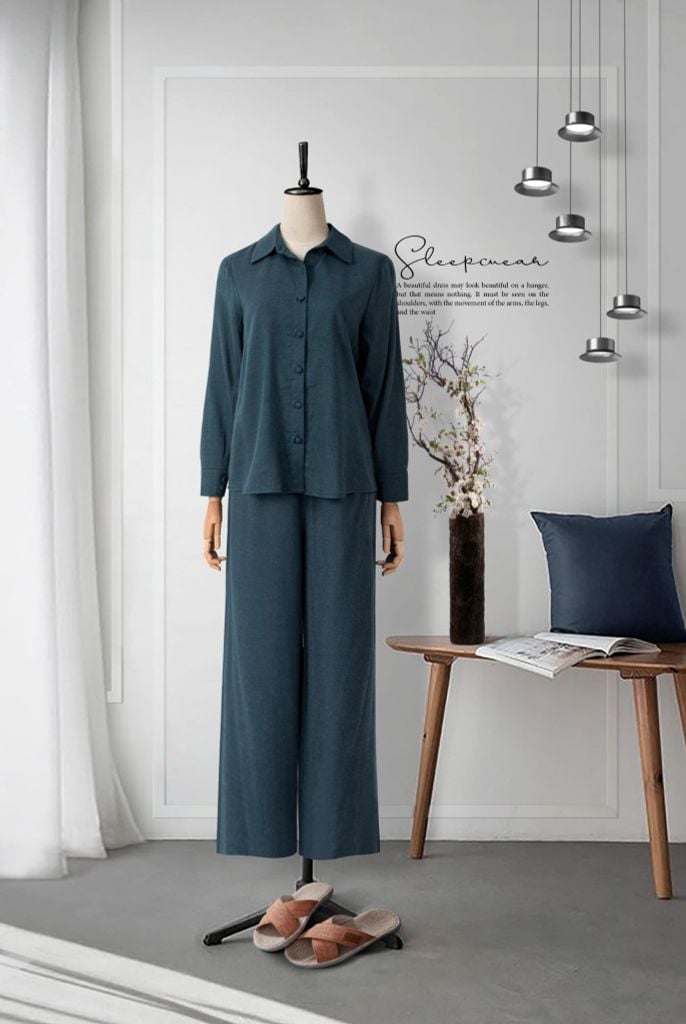Set Anthela HomeWear Sơ Mi Basic 3 Màu-ATL32509242