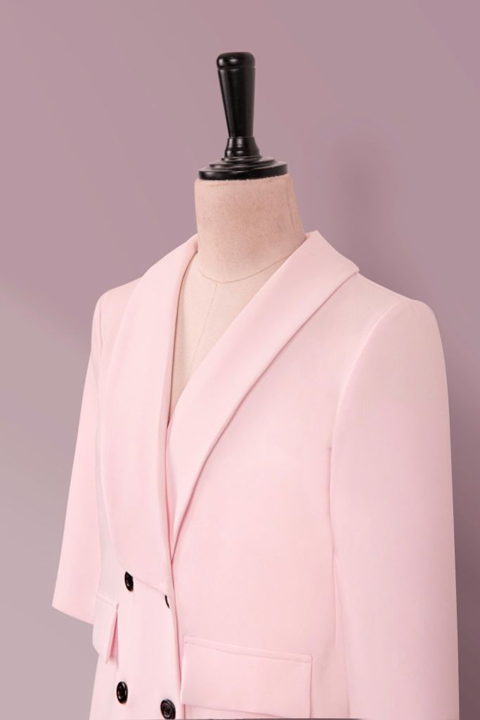 Set Katosa Blazer Shawl 2 Màu-KTS32402251