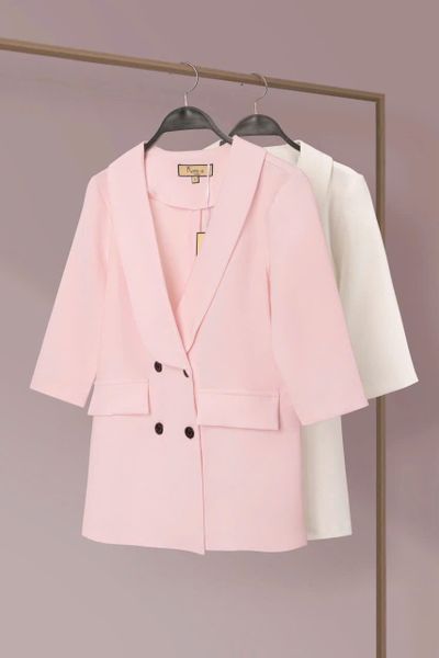  Set Katosa Blazer Shawl 2 Màu-KTS32402251 