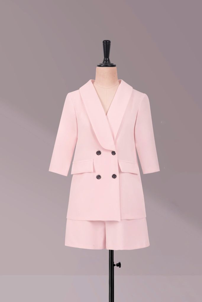 Set Katosa Blazer Shawl 2 Màu-KTS32402251