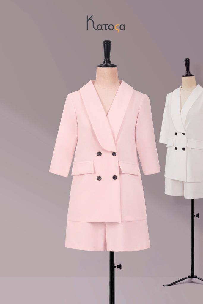 Set Katosa Blazer Shawl 2 Màu-KTS32402251