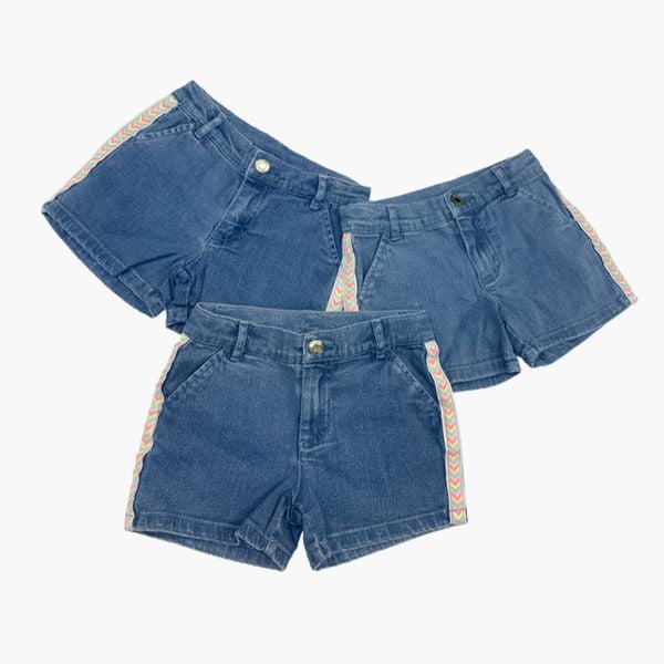  Quần Jean Short Vnxk Cho Bé Gái-TPSRFQX922 