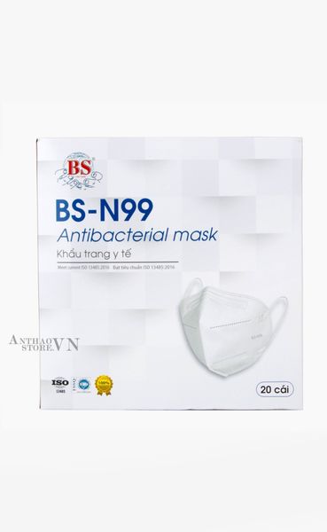  Hộp Khẩu Trang Kichy Y Tế N99 Không Van 5 Lớp(20 cái)-TYKC409210922 