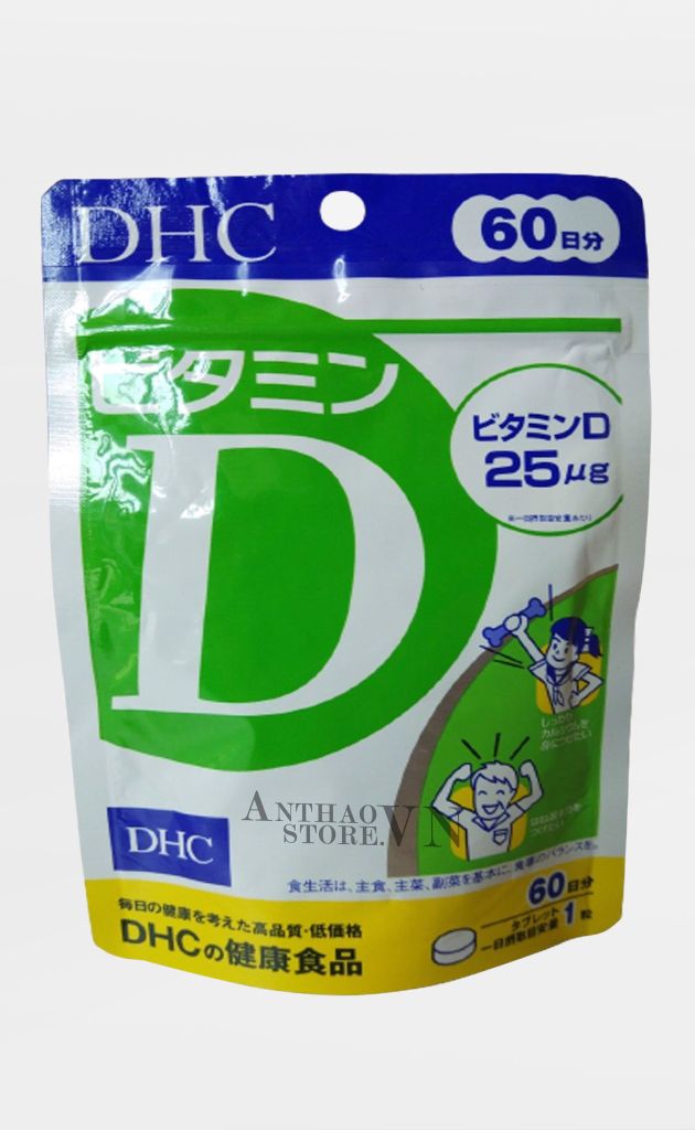 Gói Viên Uống Vitamin D DHC 60 Viên-SKVTS031022