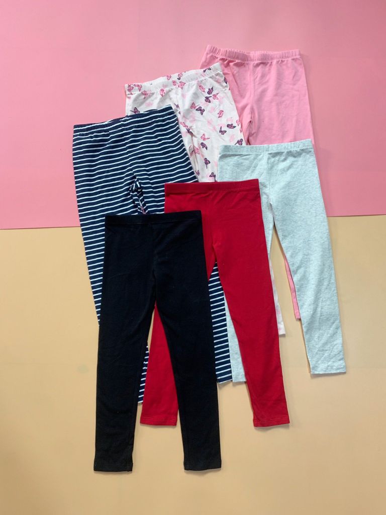 Quần Thun Em Bé Vnxk 5 Họa Tiết-FSQT072225