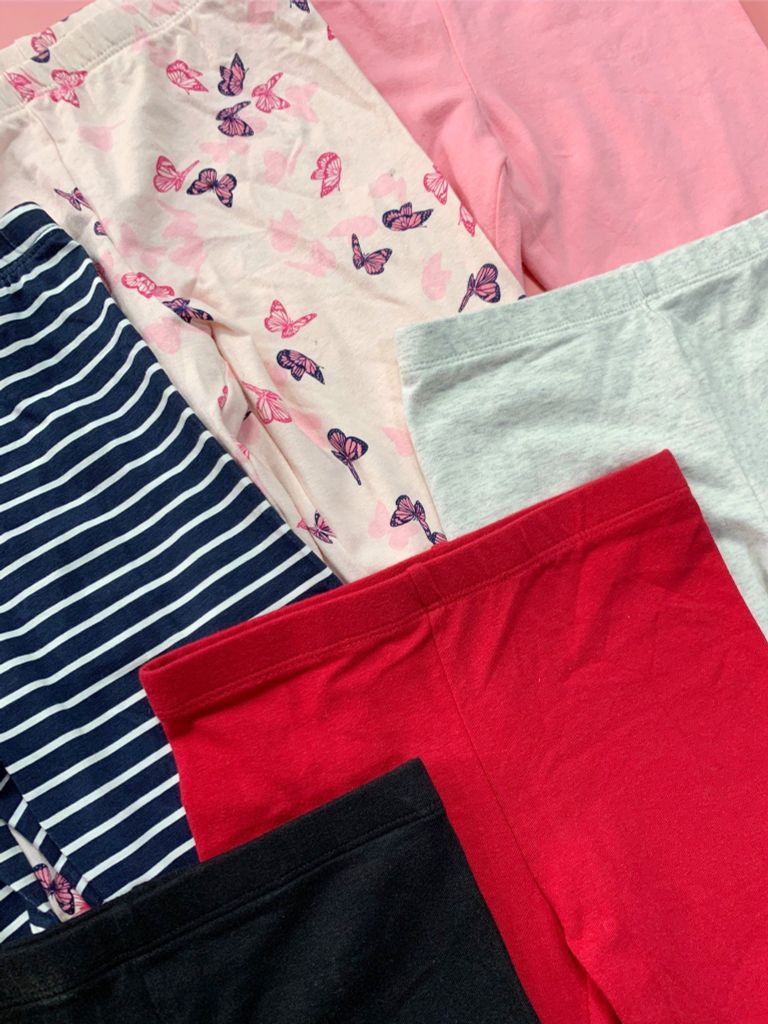 Quần Thun Em Bé Vnxk 5 Họa Tiết-FSQT072225