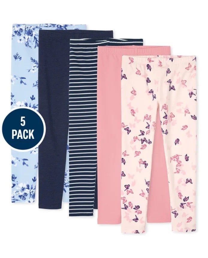 Quần Thun Em Bé Vnxk 5 Họa Tiết-FSQT072225