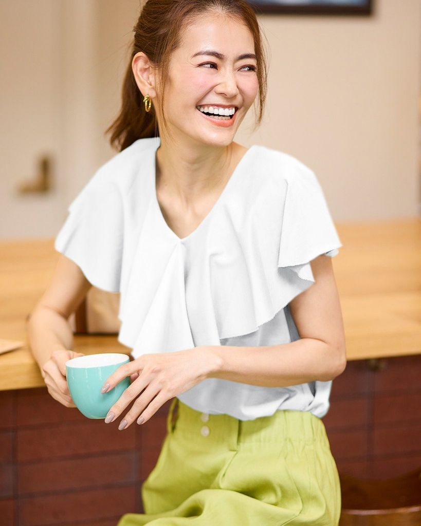 Áo Xuất Nhật Vnxk Cổ V Bèo-TPSRFAV022