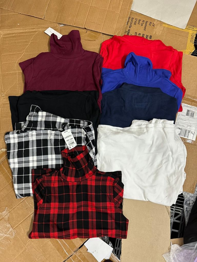 Áo Cổ Lọ Vnxk Nhiều Màu-TPSRFCL1222