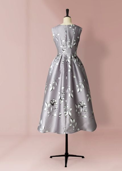  Đầm Katosa Cổ Tim Dáng Xòe-KTS222011 