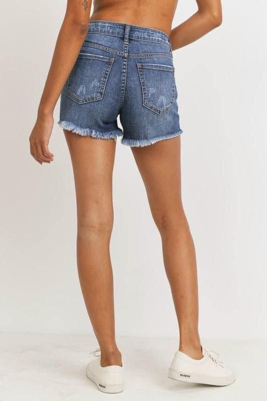 Quần Jean Wash Short Vnxk 2 Màu-TPSRFJW223