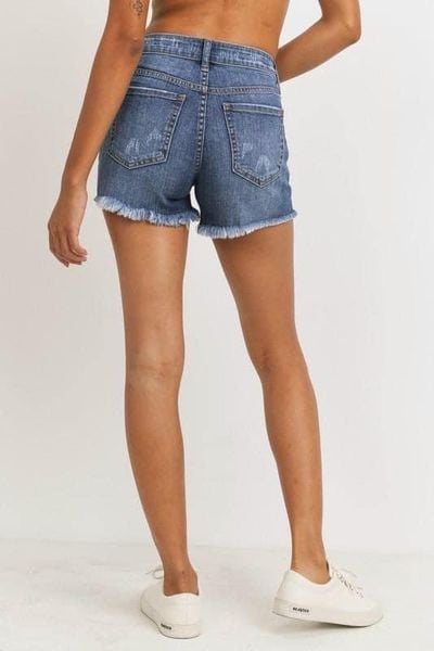  Quần Jean Wash Short Vnxk 2 Màu-TPSRFJW223 