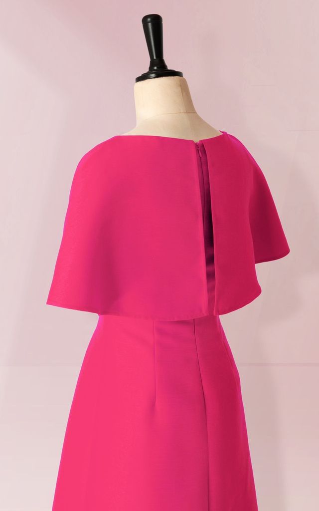 Đầm Katosa Cổ Xếp Ly Tay Chồm-KTS220912