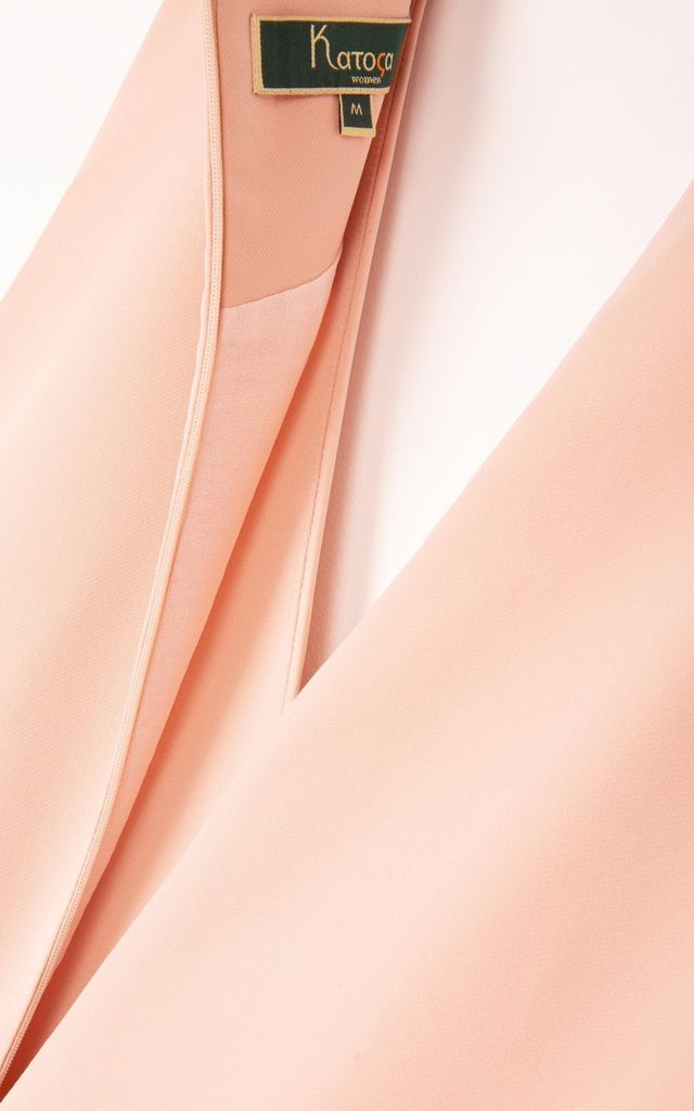 Đầm Katosa Cổ Tim Sát Nách Dáng Xòe Phối Nút-KTS231501