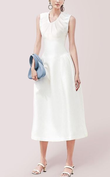  Đầm Katosa Sát Nách Cổ Tim 1 Màu-KTS230701 