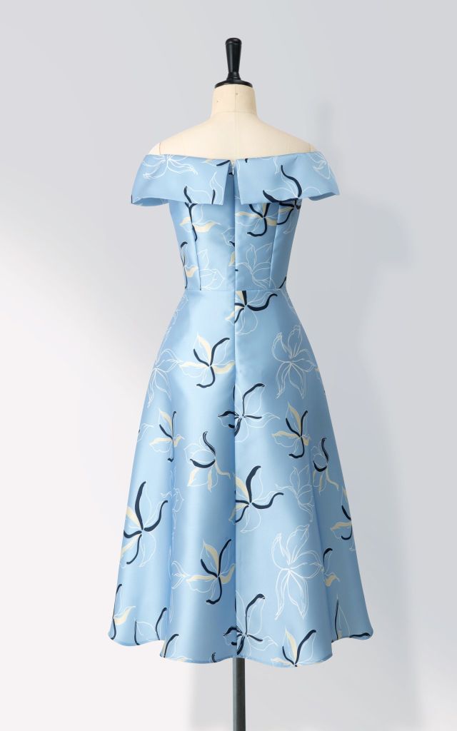 Đầm Katosa Hở Vai Tay Liền-KTS232403