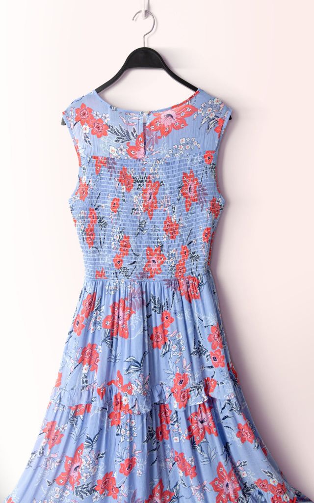 Đầm Katosa Maxi Smoking-TPSXD290623