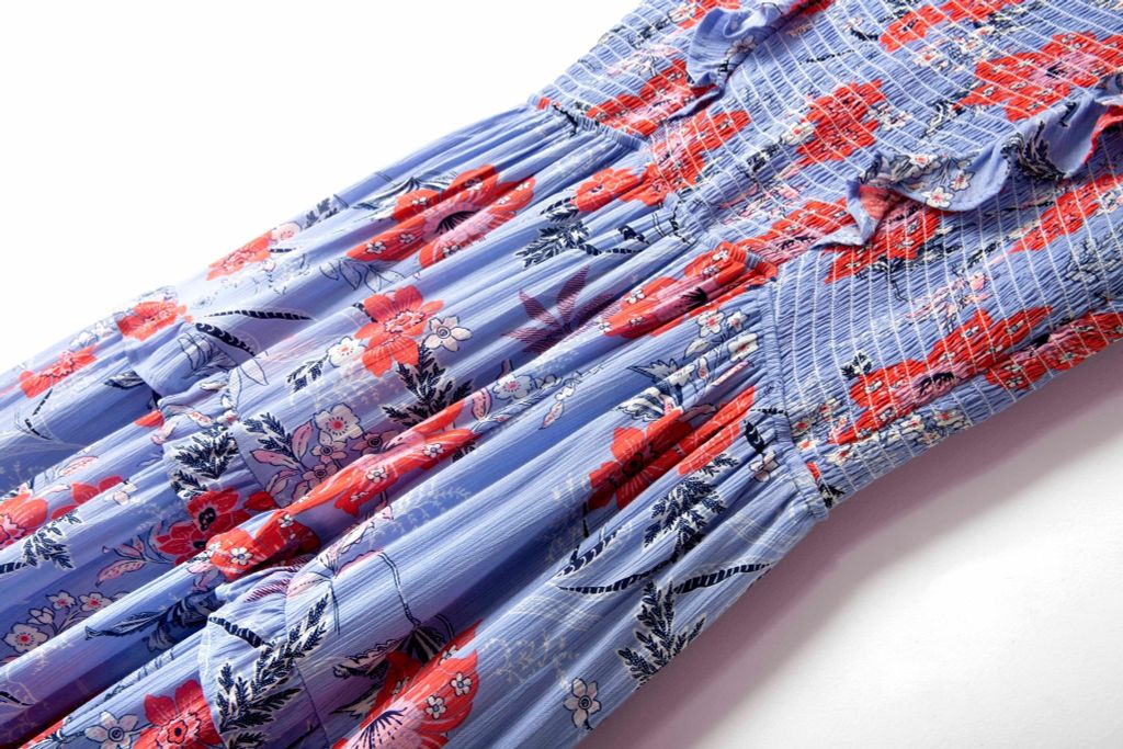 Đầm Katosa Maxi Smoking-TPSXD290623