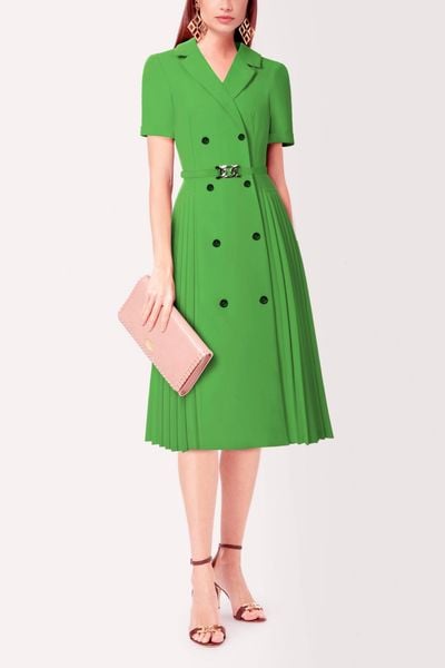  Đầm CK Vest 2 Bên Dập Ly Đai Liền-KTS3D1411230 