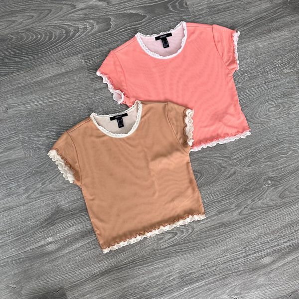  Áo Lưới F21 Phối Ren-TPSRA110623 