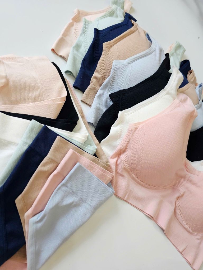 Set Bra Mút Mỏng Xuất Hàn Dư Xịn Nhiều Màu-TPSRFBR130924