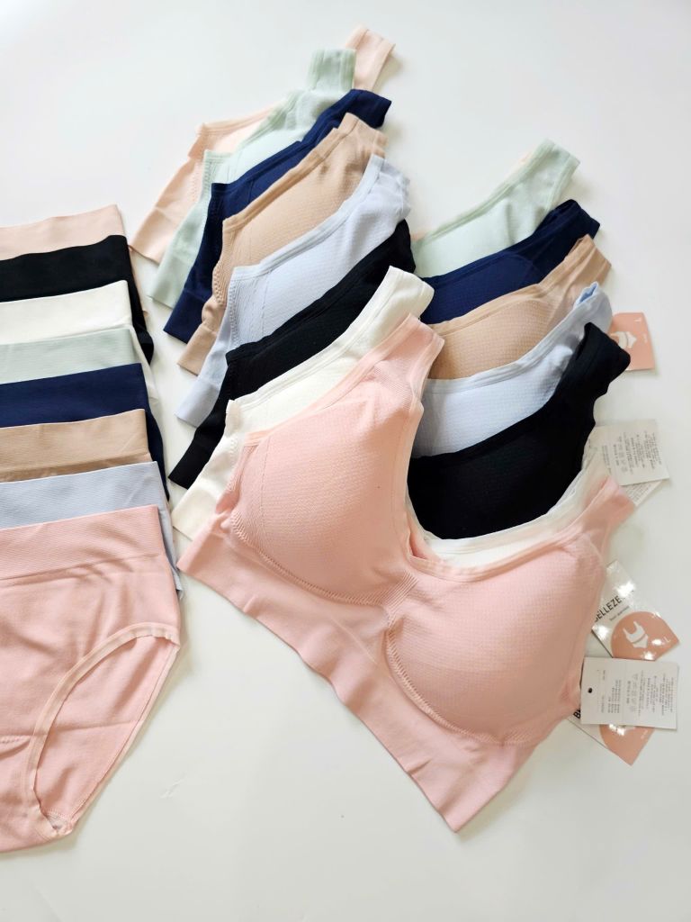 Set Bra Mút Mỏng Xuất Hàn Dư Xịn Nhiều Màu-TPSRFBR130924