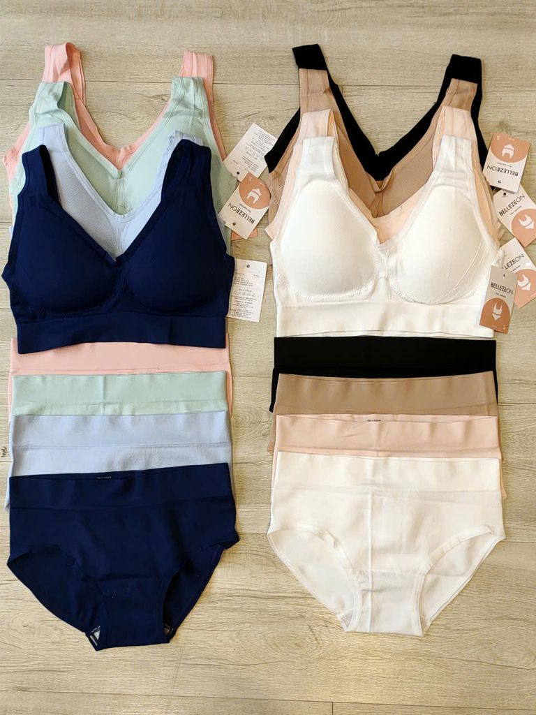 Set Bra Mút Mỏng Xuất Hàn Dư Xịn Nhiều Màu-TPSRFBR130924