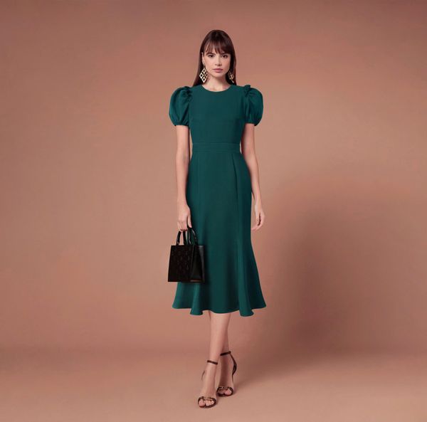  Đầm CK Đuôi Cá Tay Bèo-KTS3D122342 