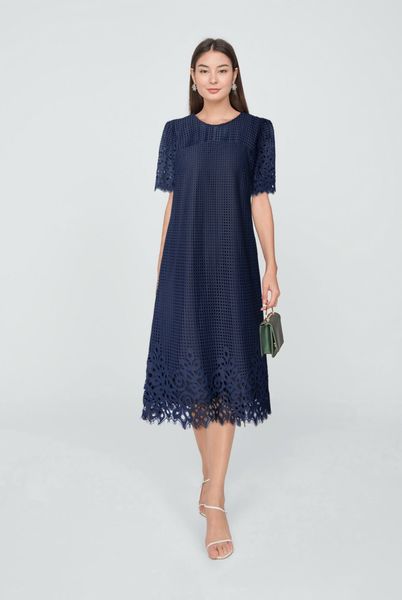  Đầm Katosa Suông Ren Chân Bông-KTS32004242 