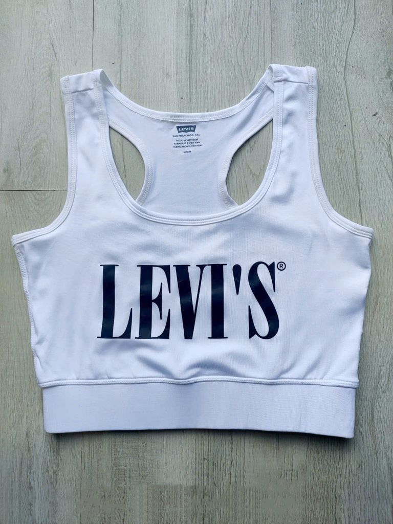 Áo Bra LV Vnxk Một Màu Trắng-TPSRAB021124