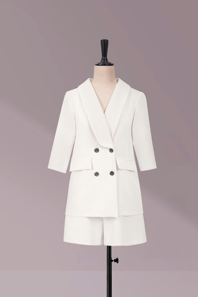 Set Katosa Blazer Shawl 2 Màu-KTS32402251