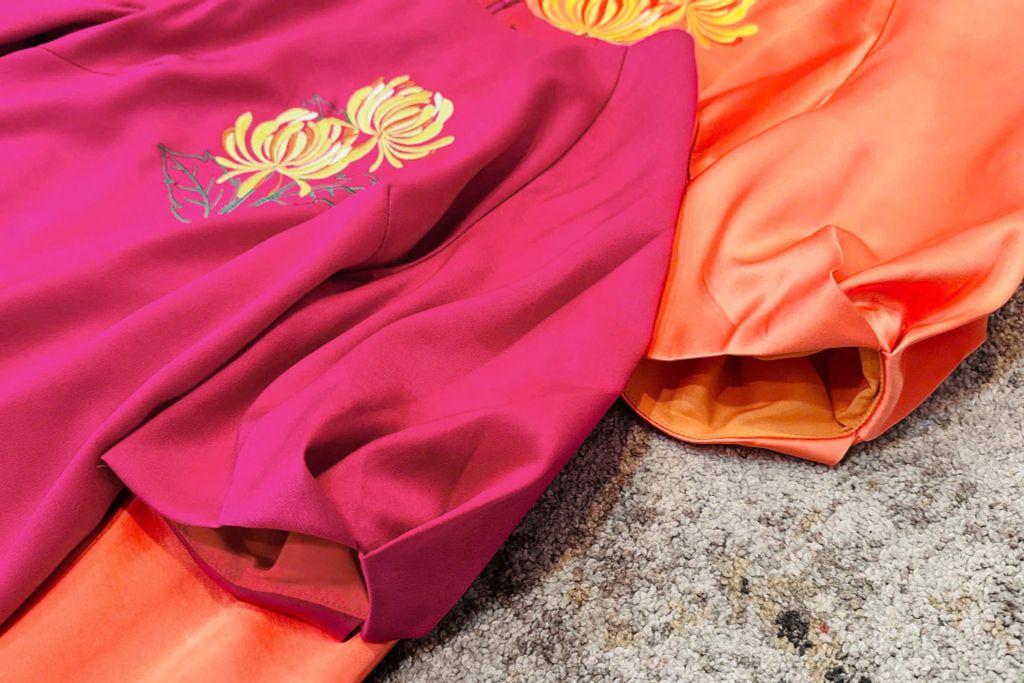 Đầm Katosa Lục Cúc Hạ 2 Màu-KTS2310325