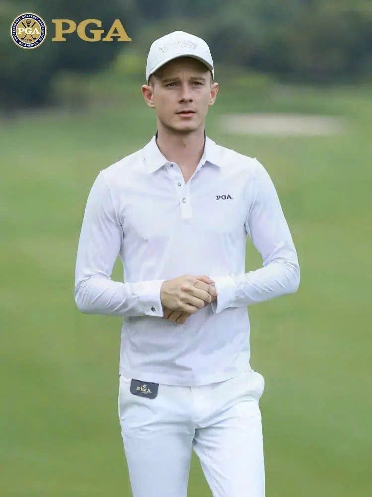 Áo Polo PGA Tay Dài Vnxk Nhiều Màu-TPSRPL300625