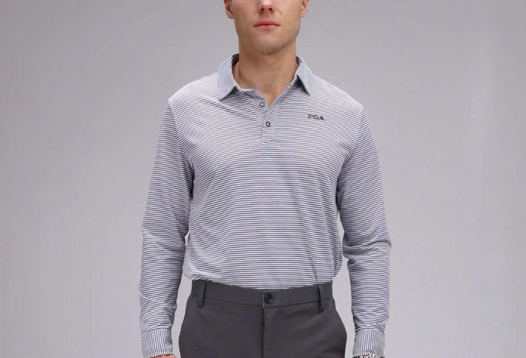 Áo Polo PGA Tay Dài Vnxk Nhiều Màu-TPSRPL300625