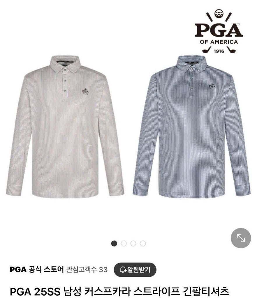 Áo Polo PGA Tay Dài Vnxk Nhiều Màu-TPSRPL300625